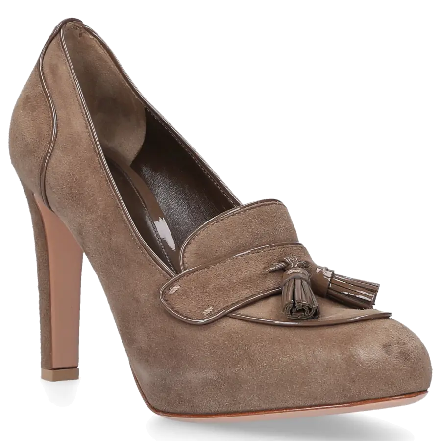 Gianvito Rossi - Pumps GM2601 Veloursleder grau - grau