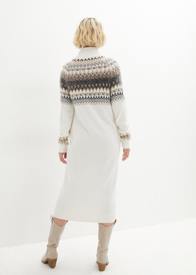 Norweger-Strickkleid