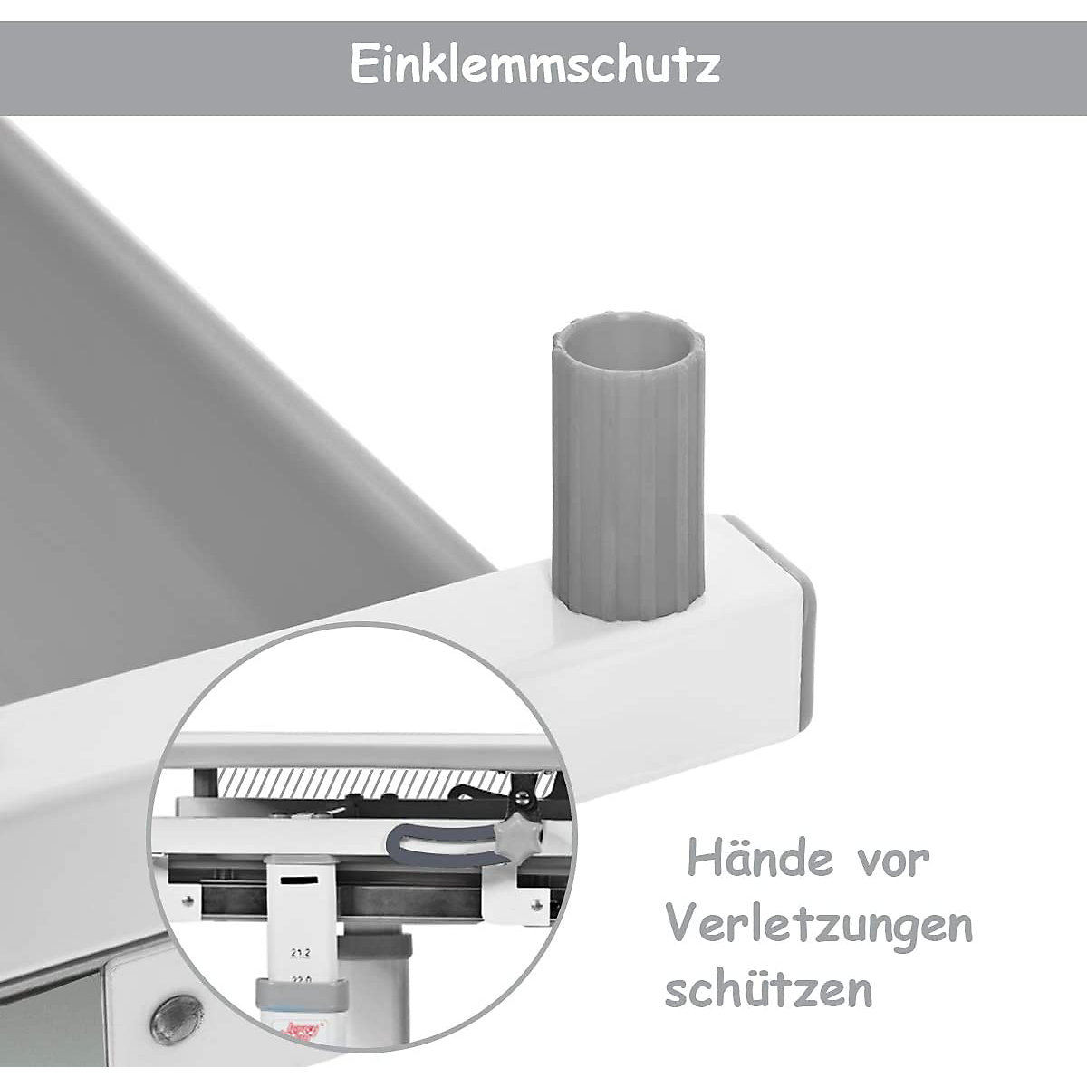 Kinderschreibtisch Kindermöbel mit Stuhl, höhenverstellbar