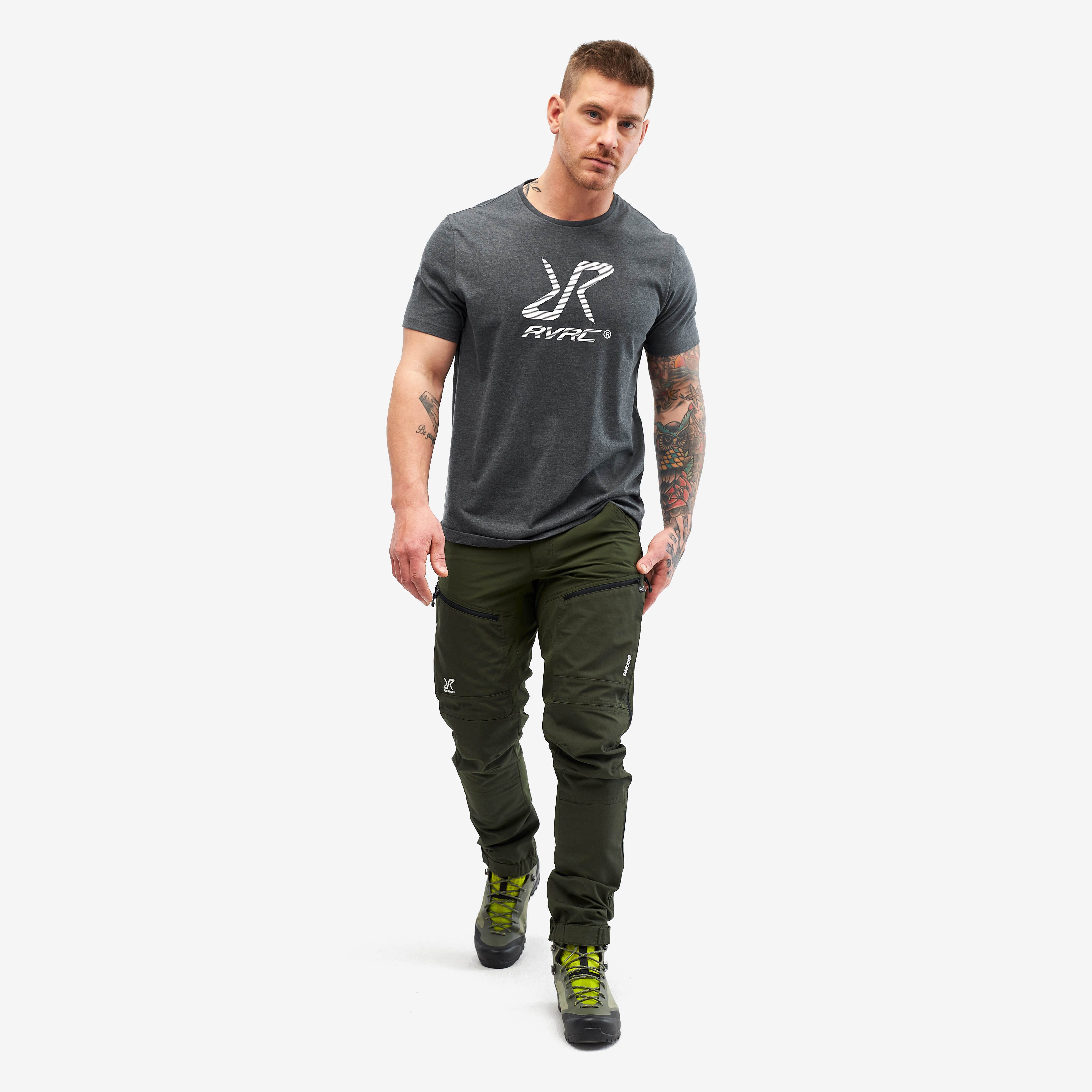 Nerd Tee Homme Anthracite Melange