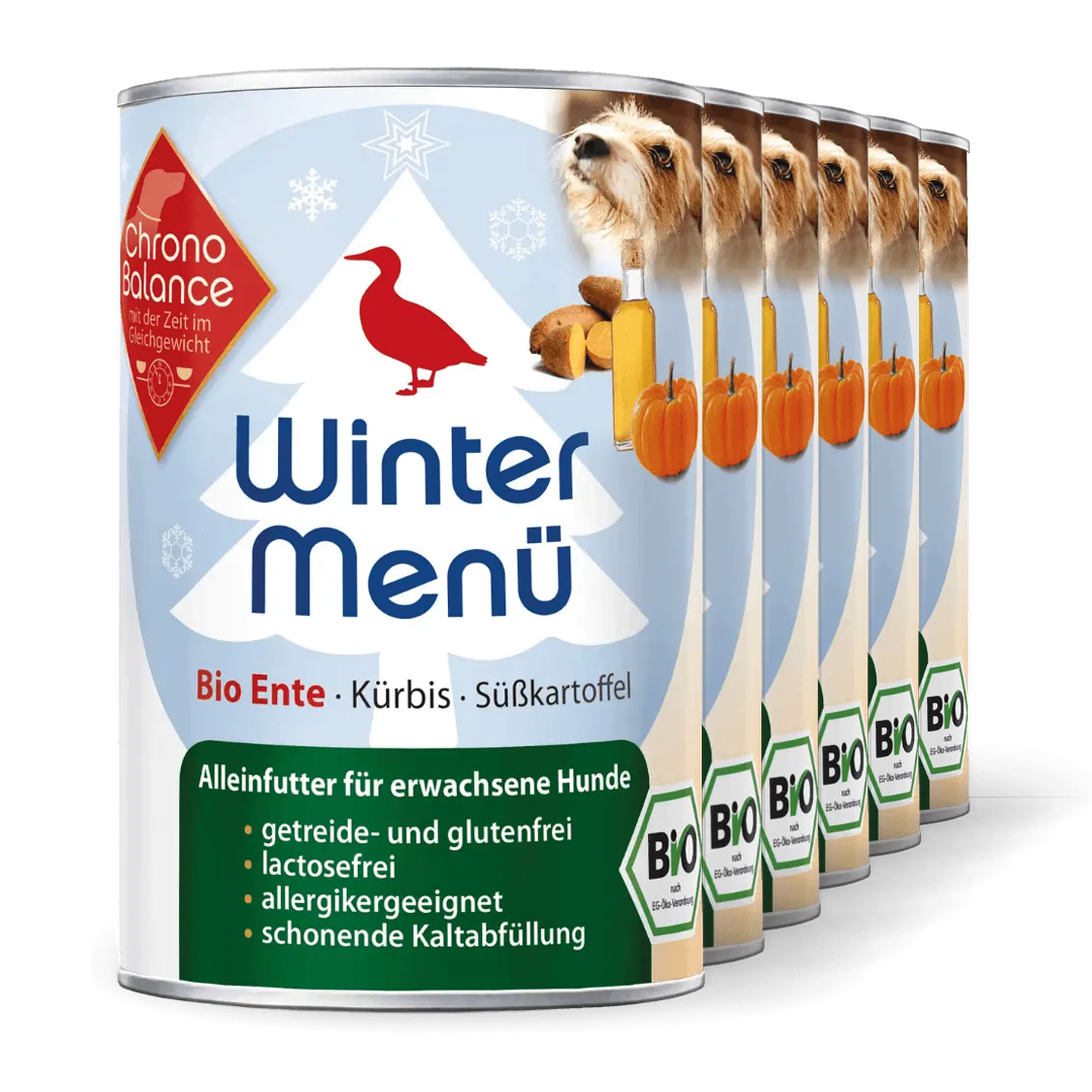 ChronoBalance Hundenassfutter ChronoBalance Winter Menü Ente mit Kürbis und Süßkartoffel 2,4 kg