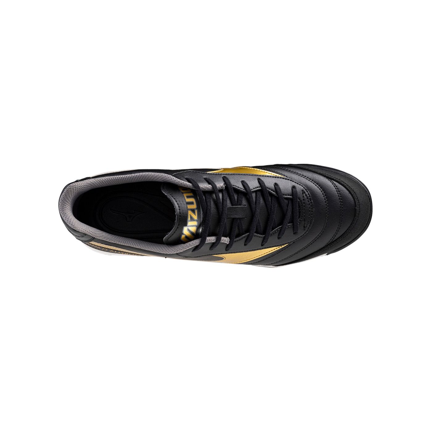 Mizuno Morelia Sala Classic IN Halle Schwarz Gold F50