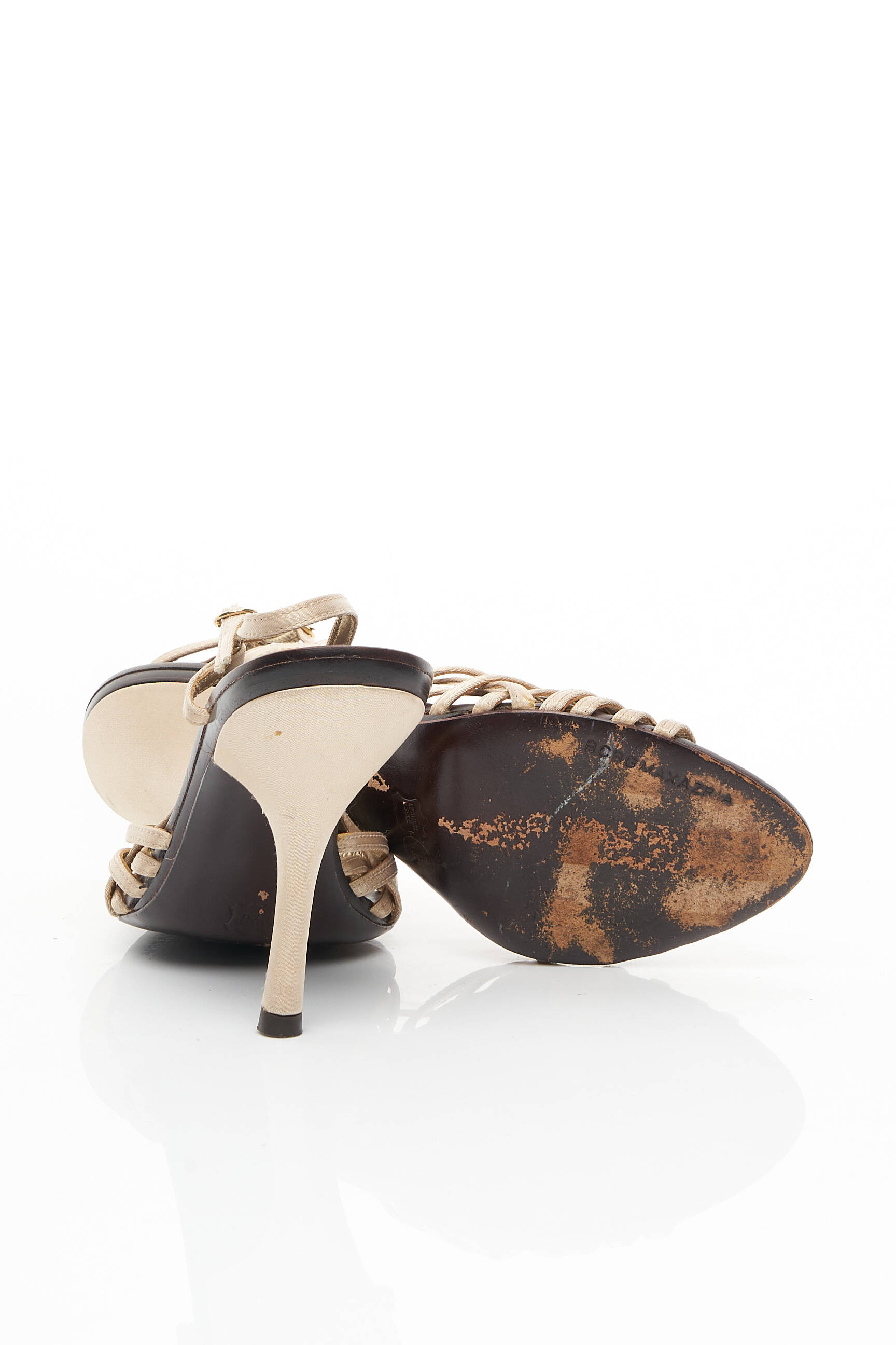 Bcbgmaxazria Sandales Nu Pieds Femme couleur beige