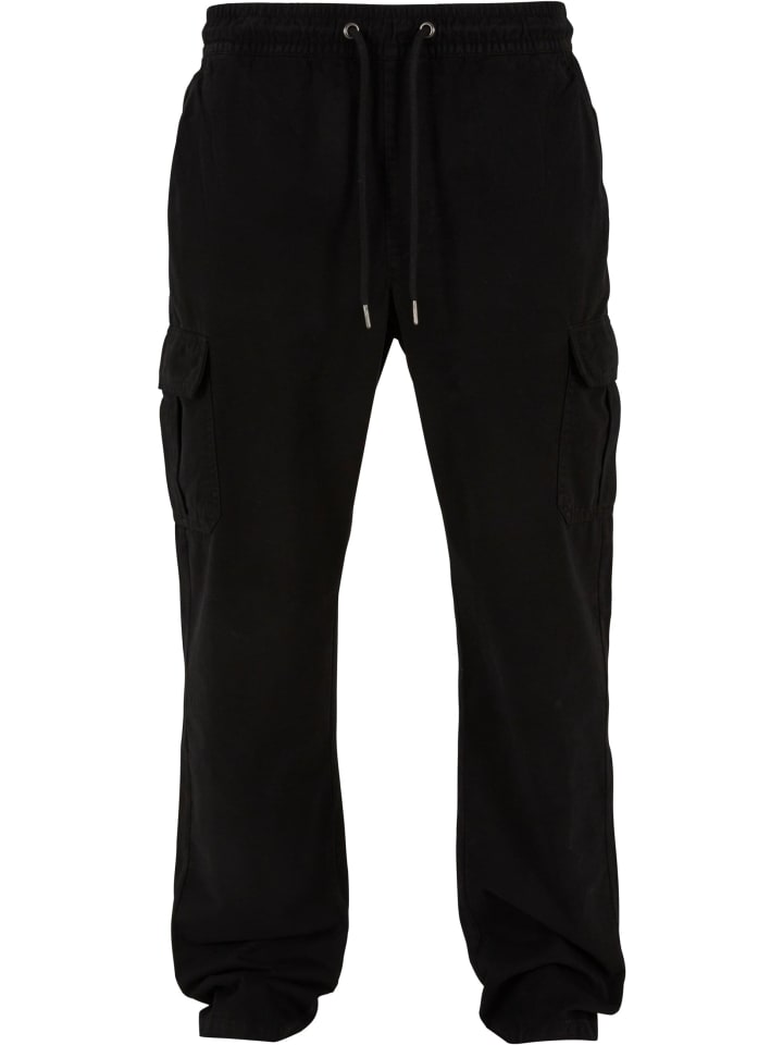 Urban Classics Urban Classics Cargo-Hosen in black günstig kaufen