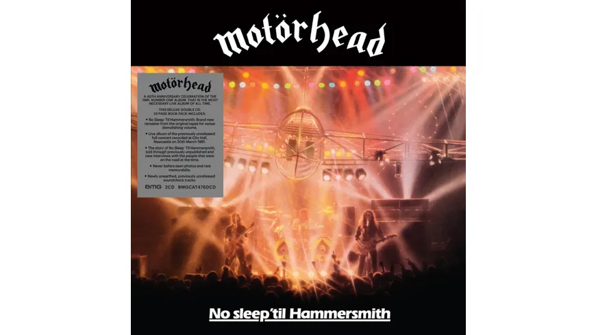 No Sleep 'Til Hammersmith(40th Anniversary Deluxe Deluxe Edition Softbook