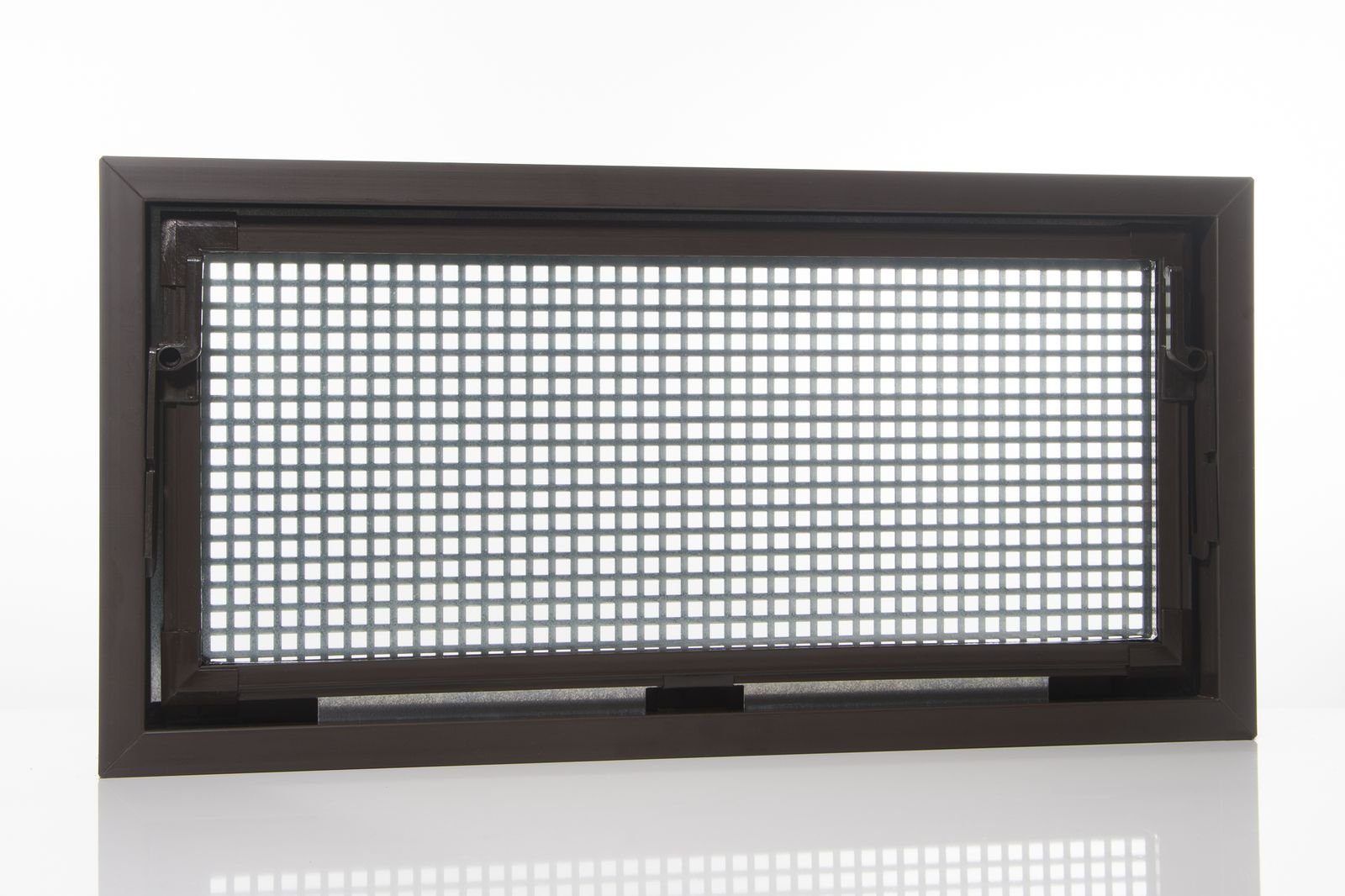 ACO Severin Ahlmann GmbH & Co. KG Kellerfenster ACO 100x60cm Nebenraumfenster Isofenster + Schutzgitter Kippfenster Fenster braun, inkl. Schutzgitter mit einfacher Montage