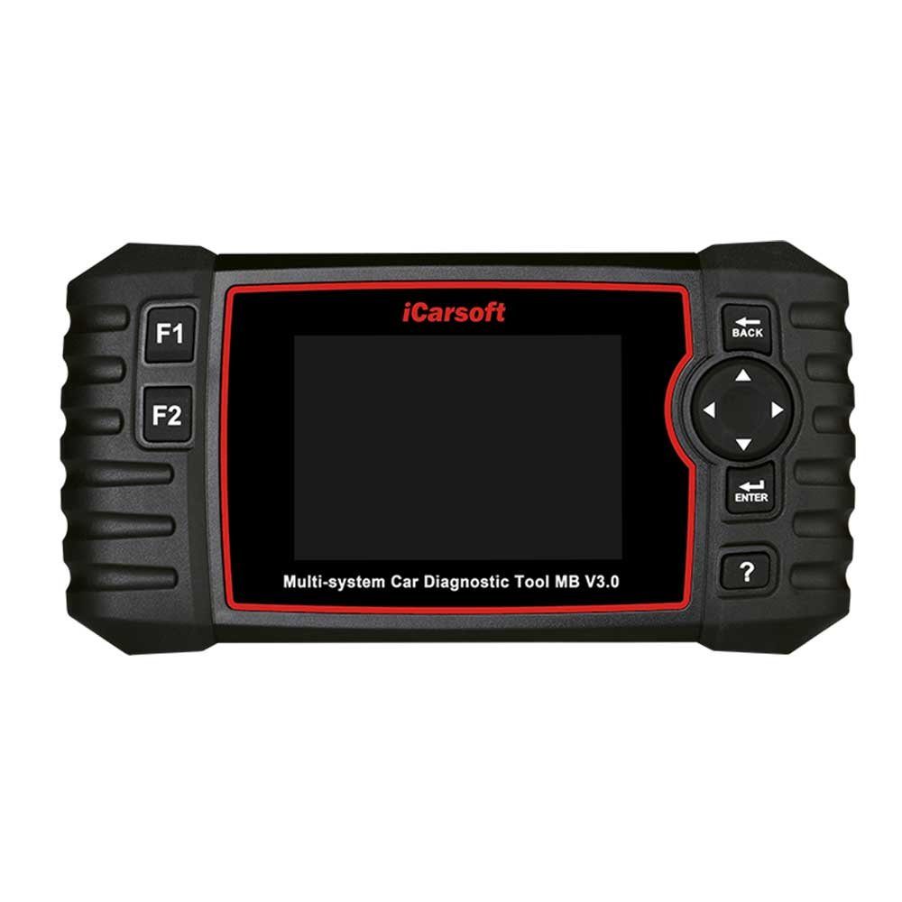 iCarsoft OBD2-Diagnosegerät MB V3.0 Profi Universeller Diagnosegerät Mercedes / Sprinter / Smart, 10,16 cm (4 Zoll) TFT- Farbbildschirm