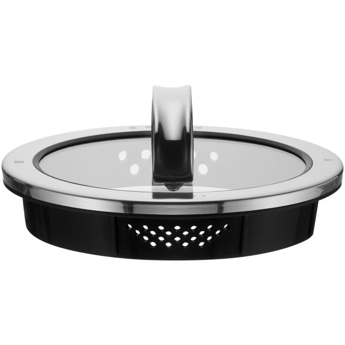 Function 4 Glasdeckel, Sonderedition Schwarz, 16 cm