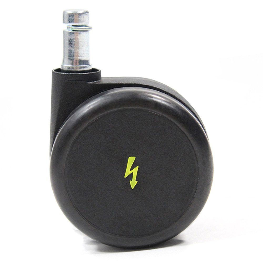 hjh OFFICE Stuhlrolle Stuhlrollen 5x ROLO ESD 11mm/65mm, (5er Pack)