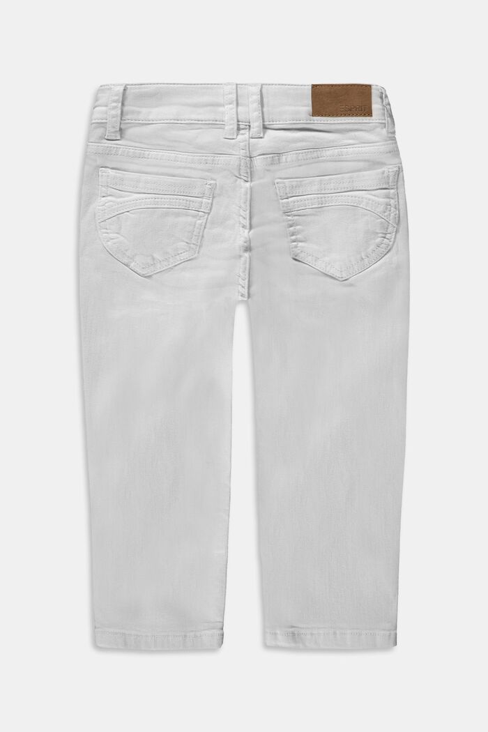 Recycelt: Capri-Jeans mit Verstellbund