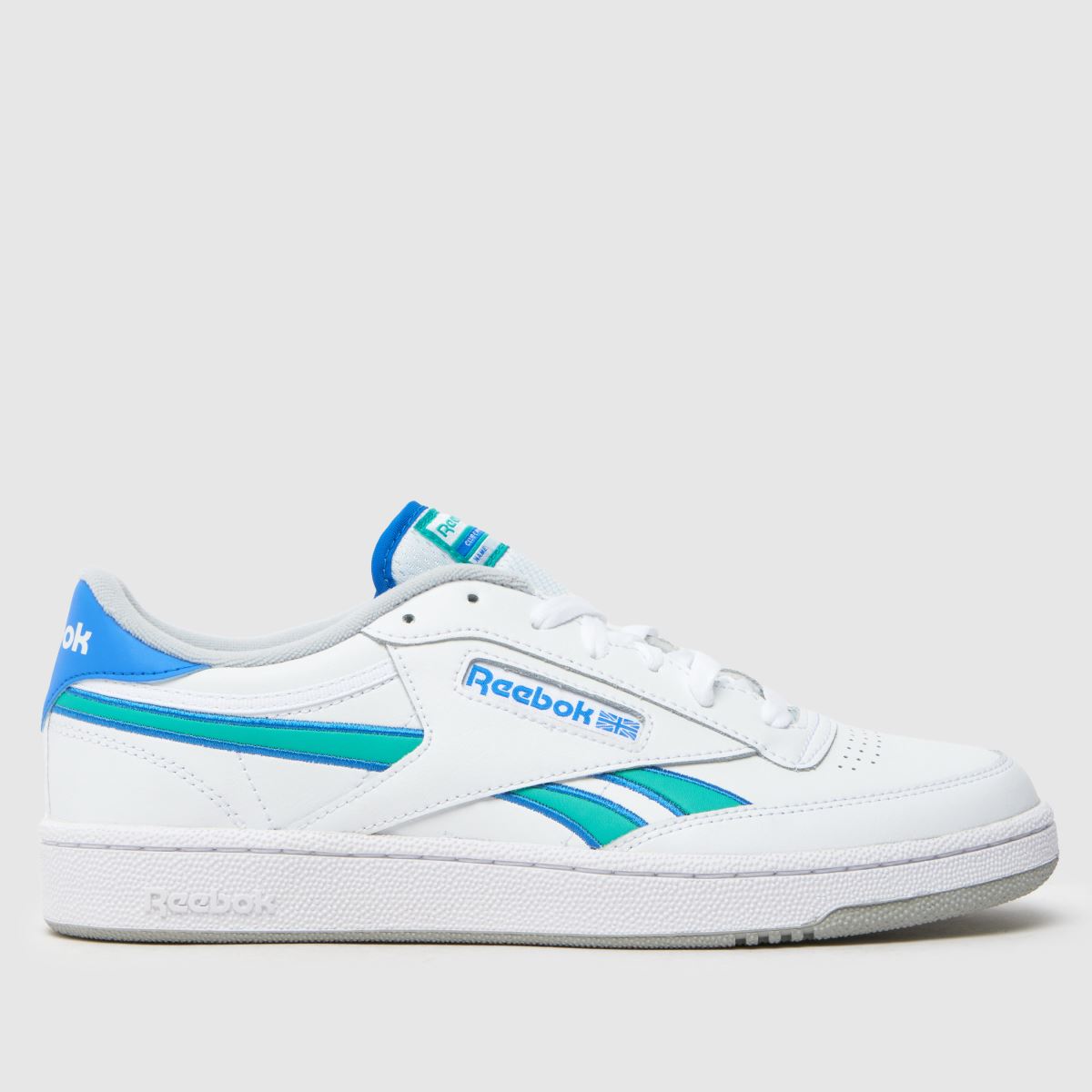 Reebok Club C Revenge – Vita och blå träningsskor