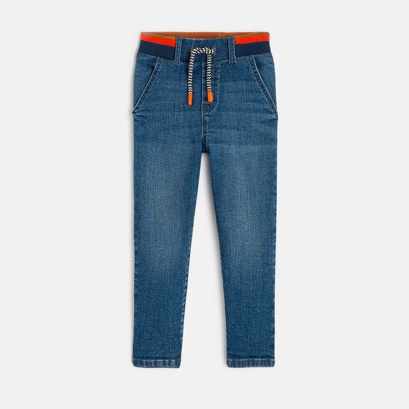 Jean droit bébé garçon denim bleu stone Catimini