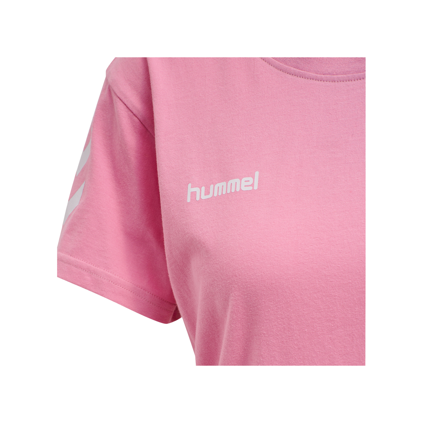 Hummel Cotton T-Shirt Damen Rosa F3257