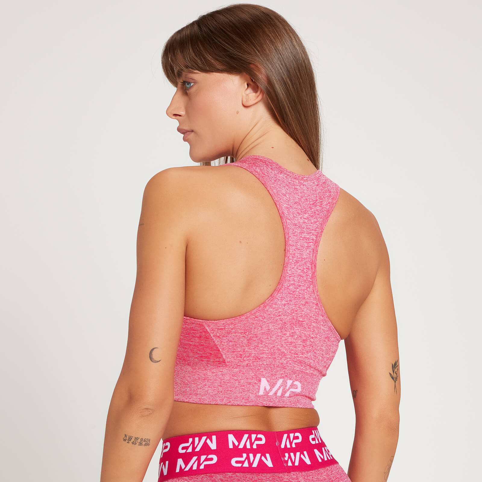 Brassière de sport MP Curve pour femmes – Magenta