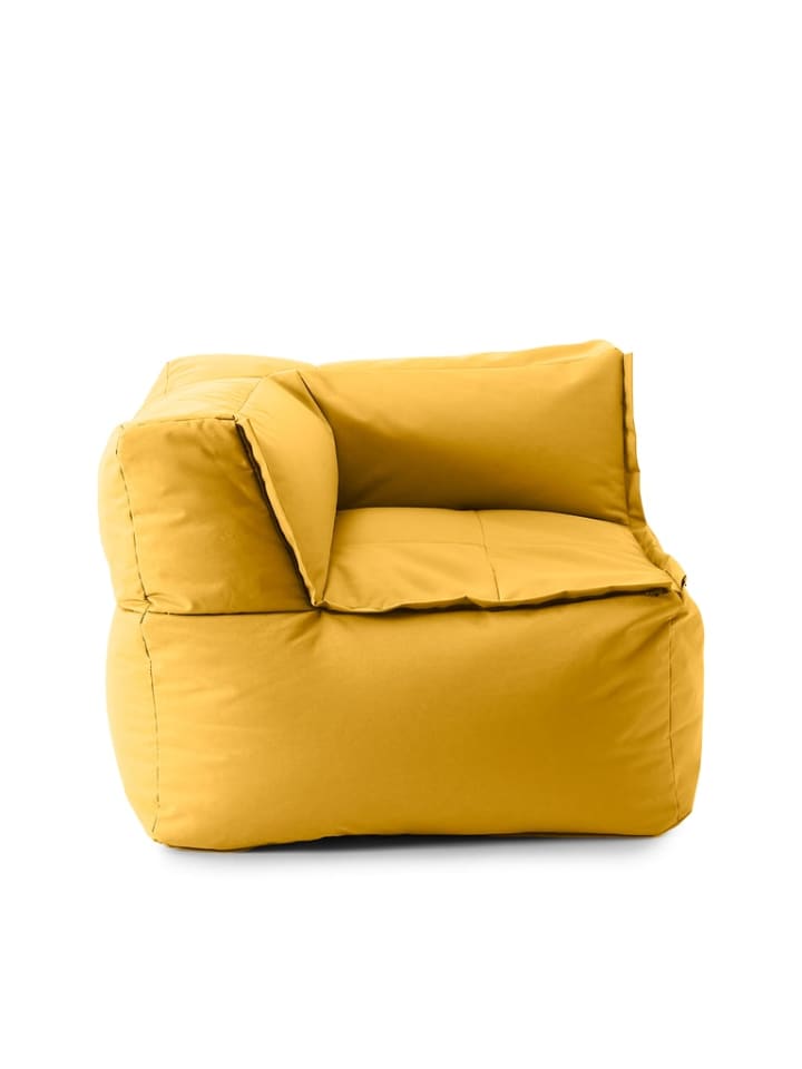 Lumaland LUMALAND Sitzsack-Sofa Ecke - Kombinierbar mit Modularem System - 340 L - Senfge günstig kaufen onesize