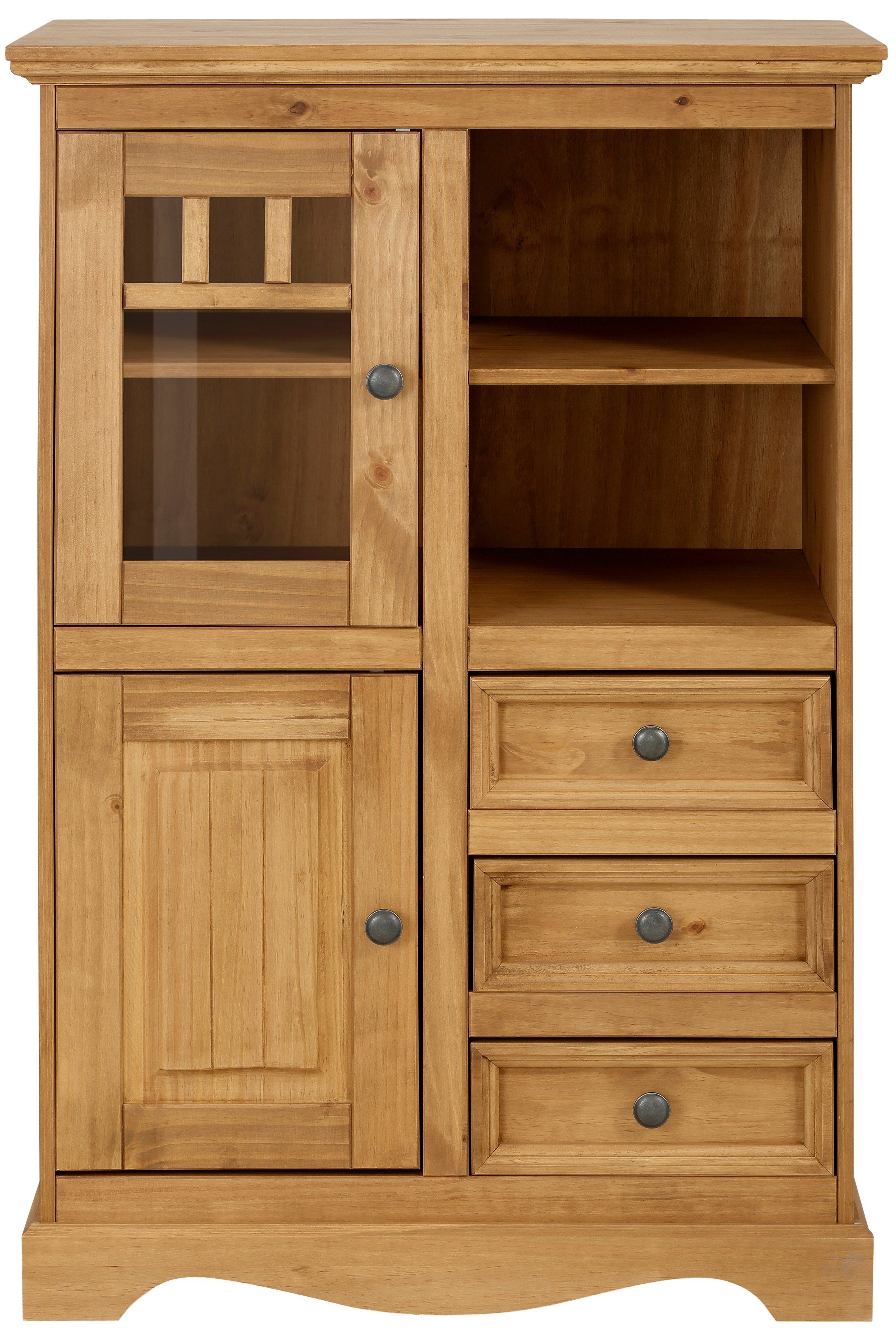 Home affaire Highboard Melissa, Breite 80 cm