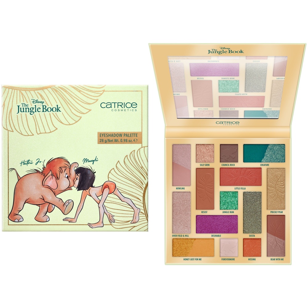 catrice Disney The Jungle Book Palette Fard à Paupières 020 Palette d'Ombres à Paupières