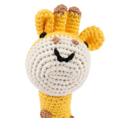 TIAKI Gestricktes Hundespielzeug Giraffe