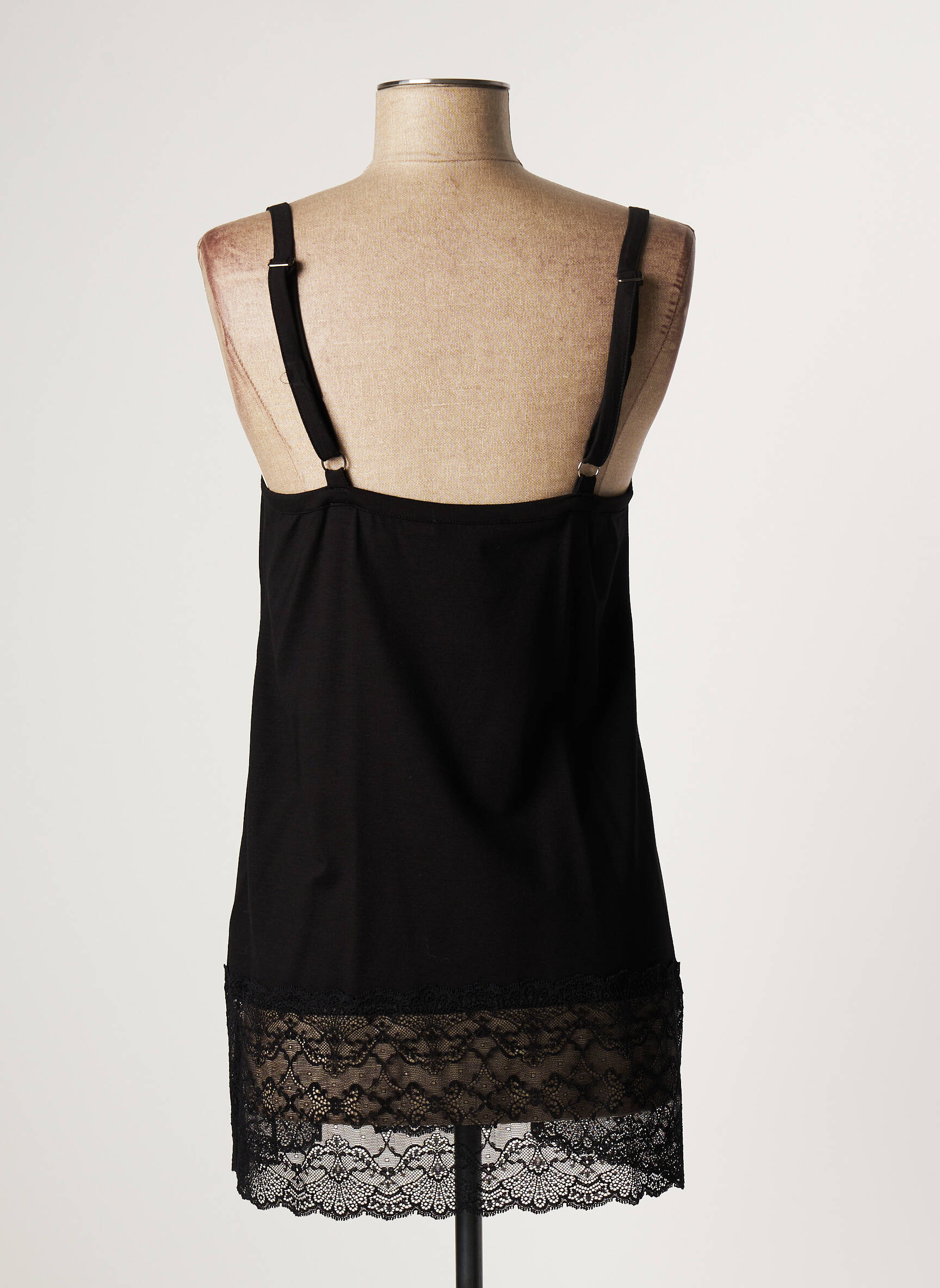 Lauren Vidal Tuniquemanchelongue Femme couleur noir