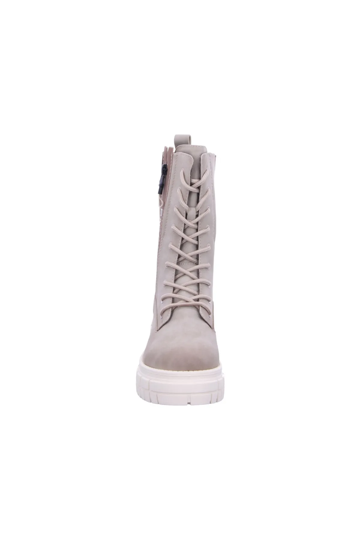 BUGATTI  Stiefelette - Grau - Flacher Absatz