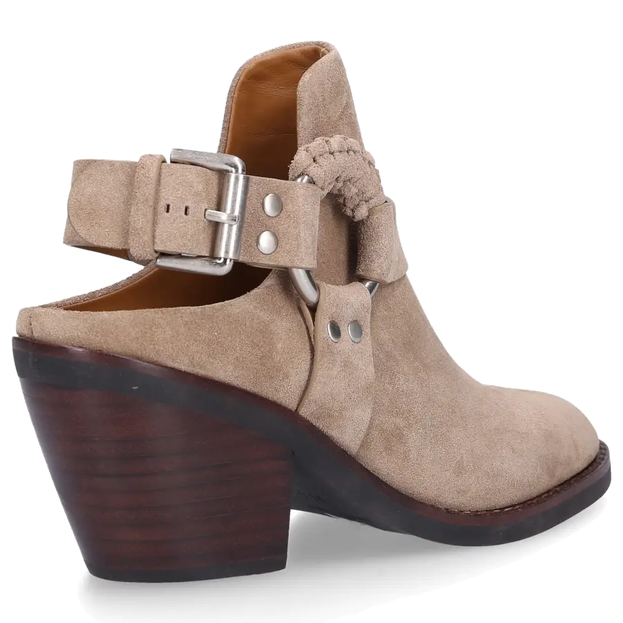 SEE BY CHLOÉ - Clogs SB34032A Veloursleder - beige