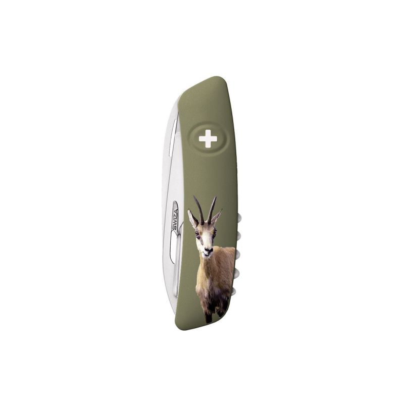 Swiza D05 Hunting Chamois Olive, Schweizer Taschenmesser made in Swiss