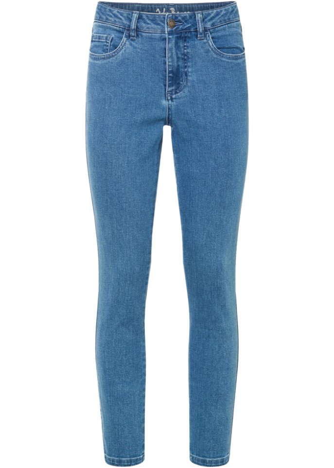 Stretch-Jeans, Skinny, knöchelfrei