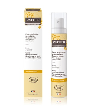 Cattier Gesichtspflege Rose - Jojobaöl Gesichtscreme-50 ml