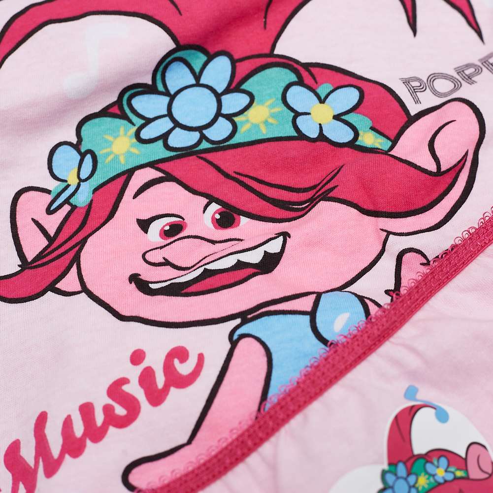 Trolls World Tour Poppy Mädchen Unterwäsche-Set ET3054-pink