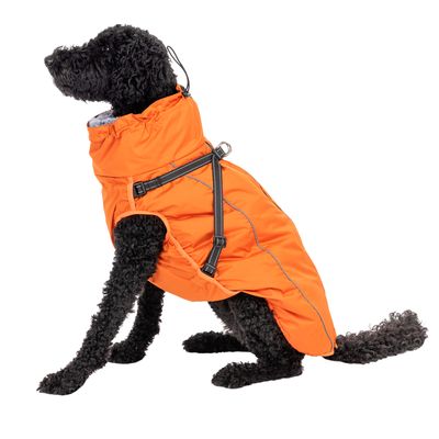 TIAKI Hundemantel mit Geschirr Arkon, orange