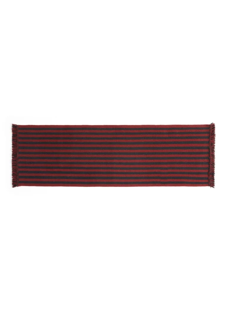 Tappeto in lana Hay Stripes and Stripes 200 x 60 cm