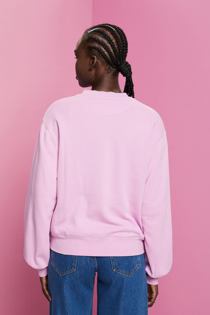 Sweatshirt mit Stickerei
