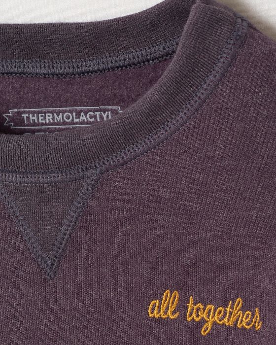 Sweat-shirt enfant molleton gratté Thermolactyl Sensitive
