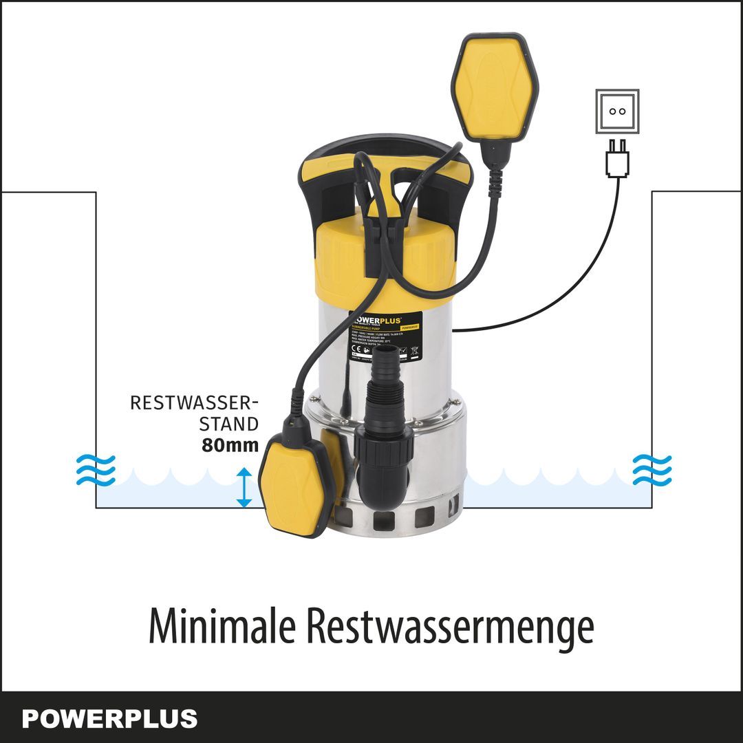 Powerplus Elektrische Wasserpumpe POWXG9535