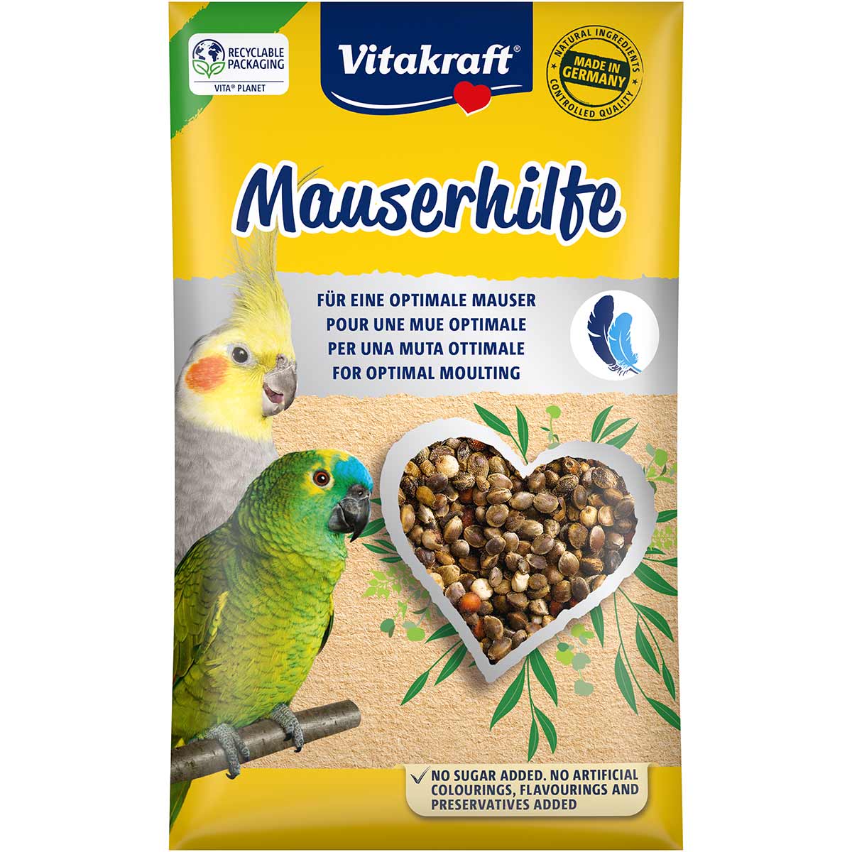 Vitakraft Mauserhilfe Großsittiche & Papageien
