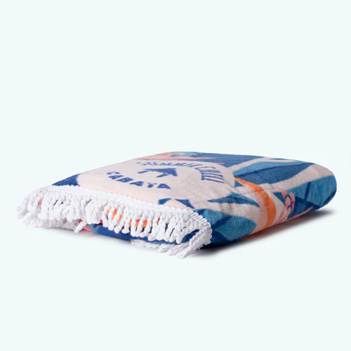 Bora Bora pink round napkin