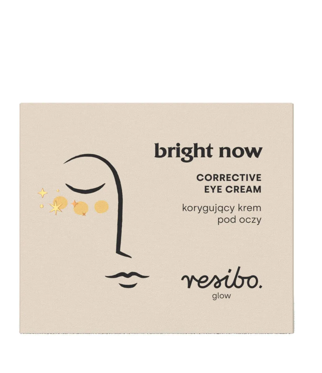 „Resibo Bright Now“ korekcinis paakių kremas