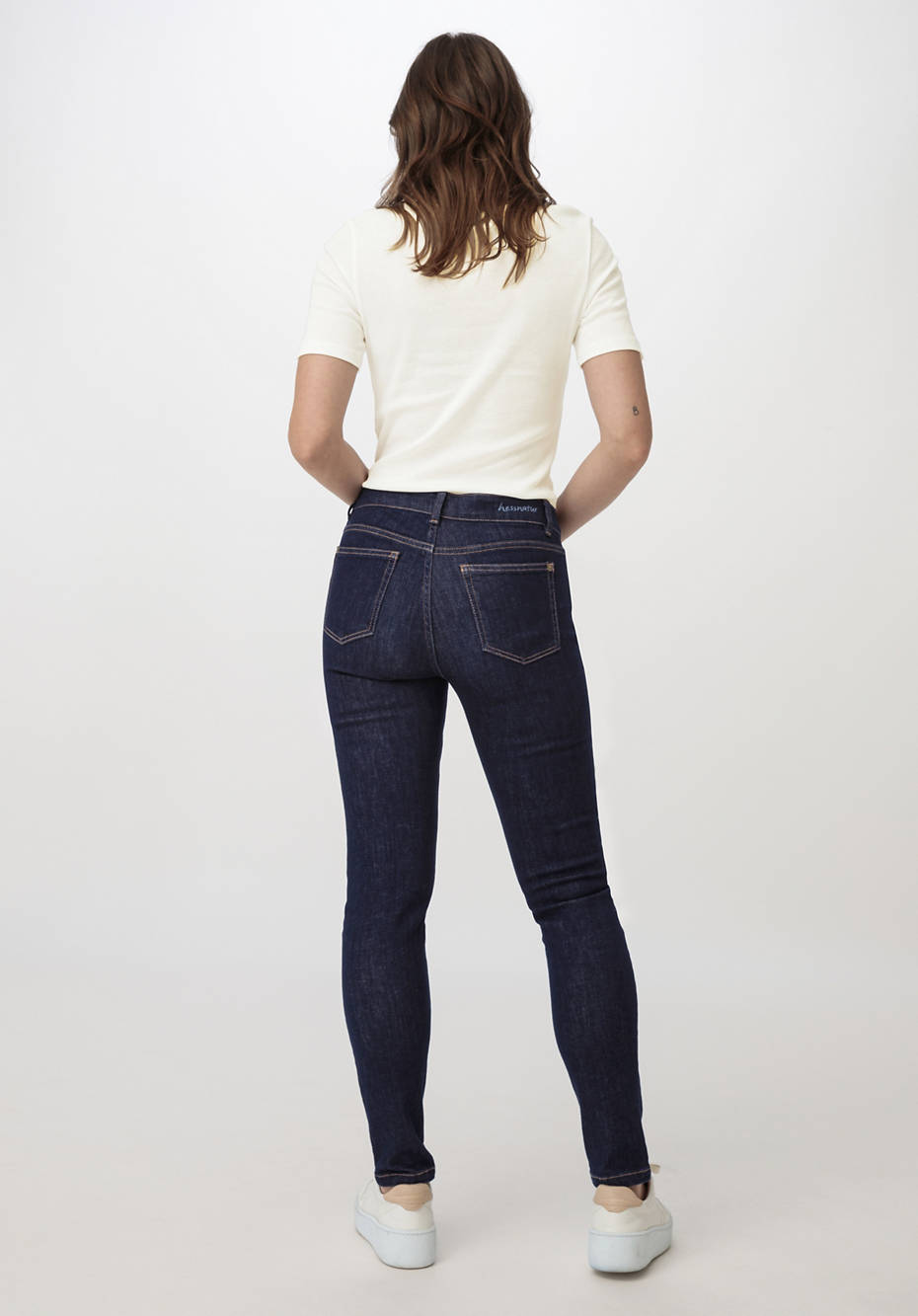 Jeans LINA Mid Rise Skinny aus Bio-Denim