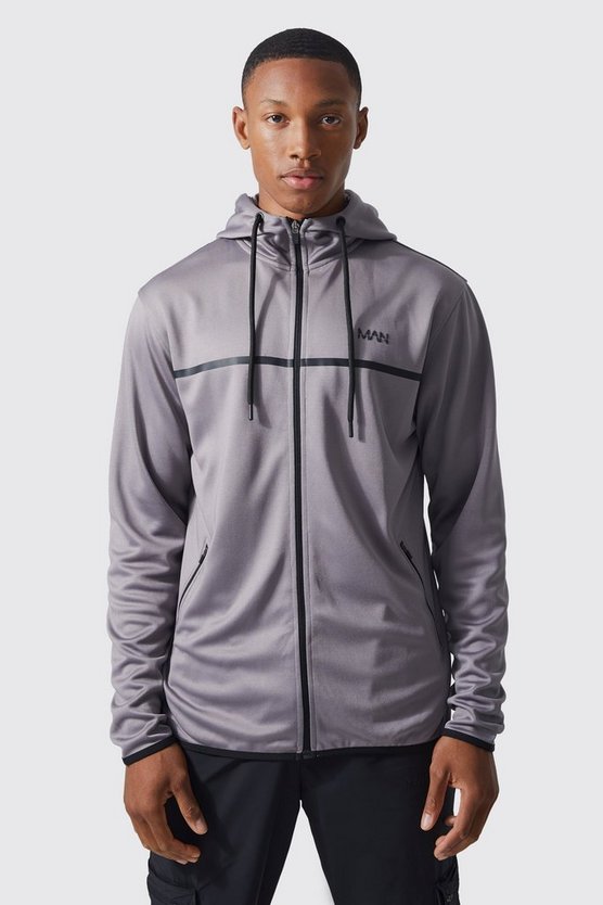 Active Scuba Hoodie mit Reißverschluss-Detail