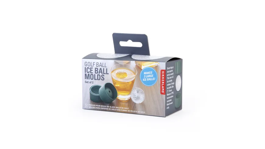 Kikkerland Eiswürfelbehälter Golfball