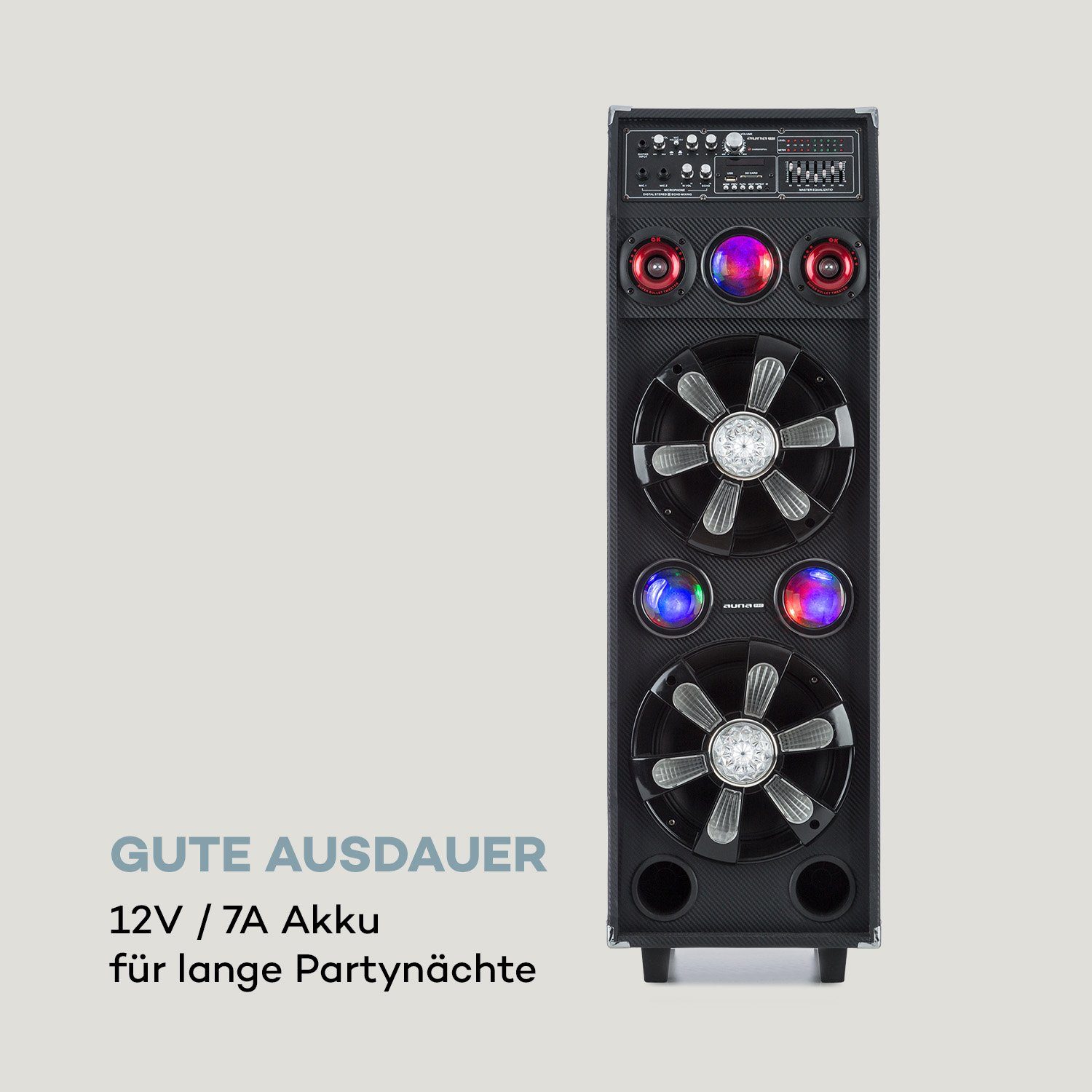 Auna DisGo Box 2100 Portable-Lautsprecher (100 W)