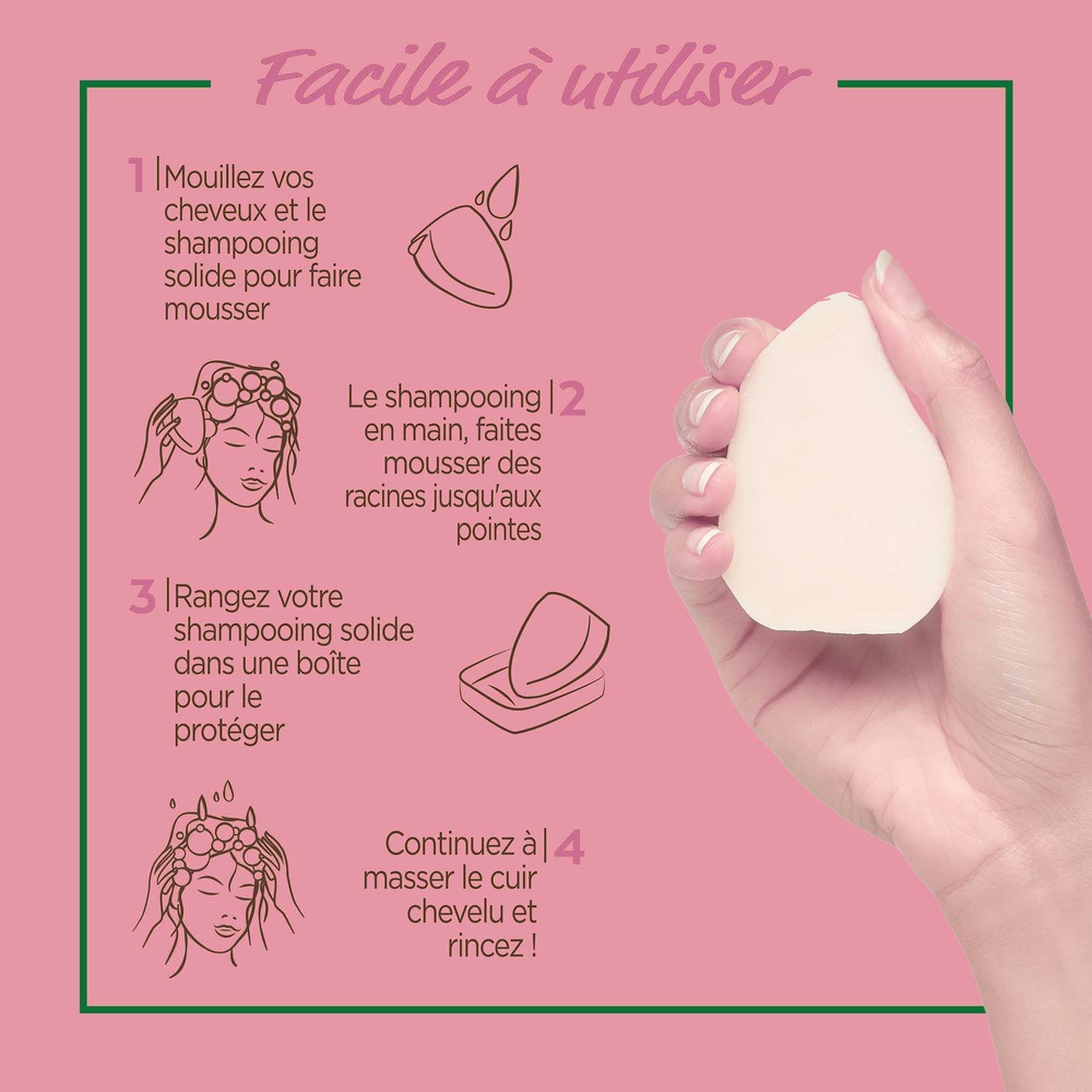 garnier Ultra Doux Délicatesse d'Avoine Shampooing solide douceur au lait d'Avoine et à la crème de Riz