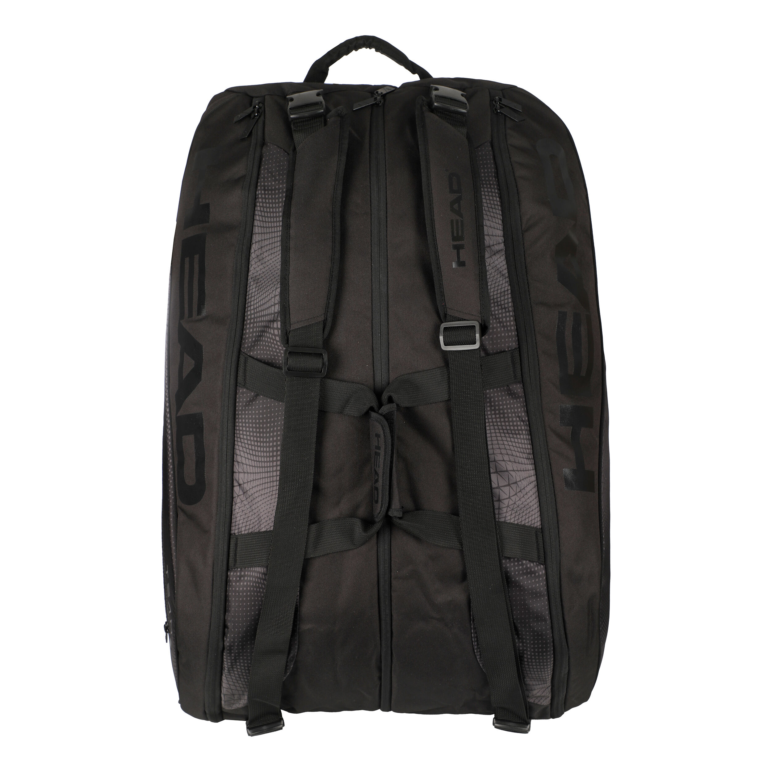 Tour Team 15R Megacombi Schlägertasche Special Edition - Schwarz, Schwarz Glänzend