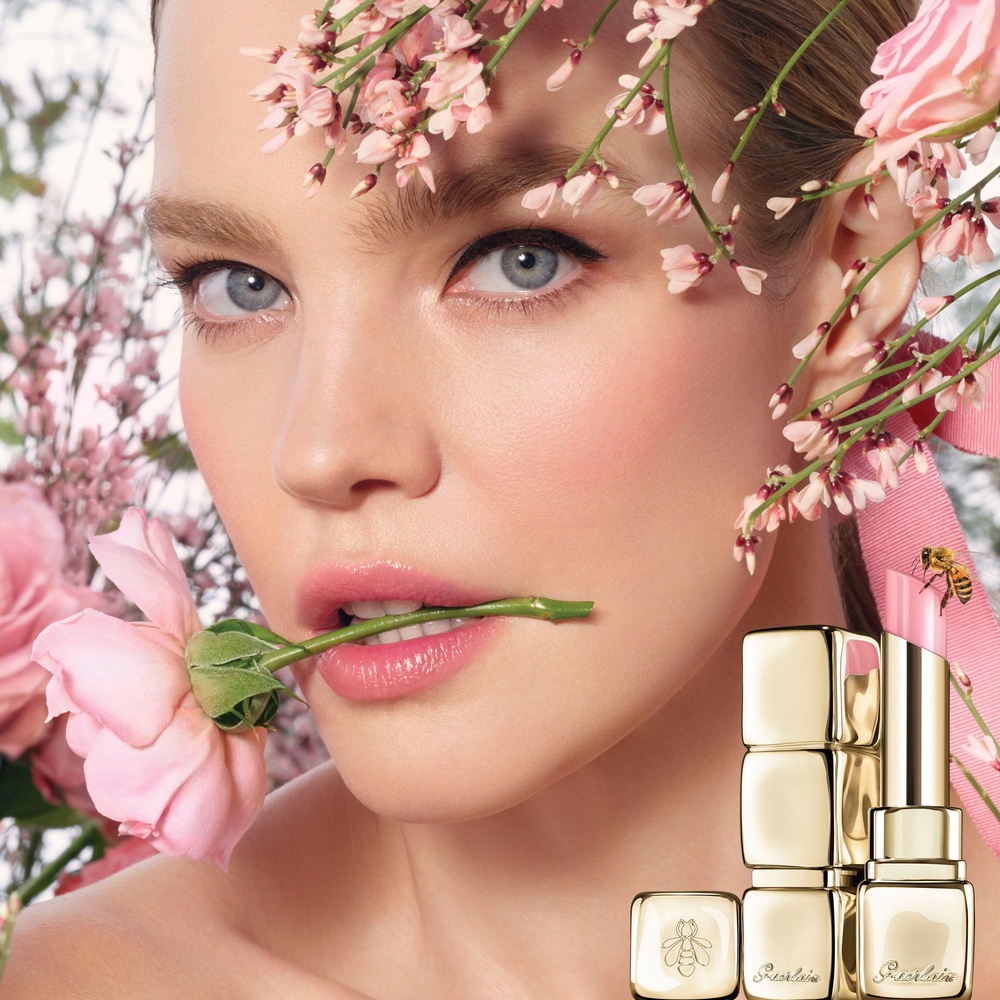 Guerlain KissKiss Bee Glow Baume teinté infusé en miel 98% d'origin e naturelle