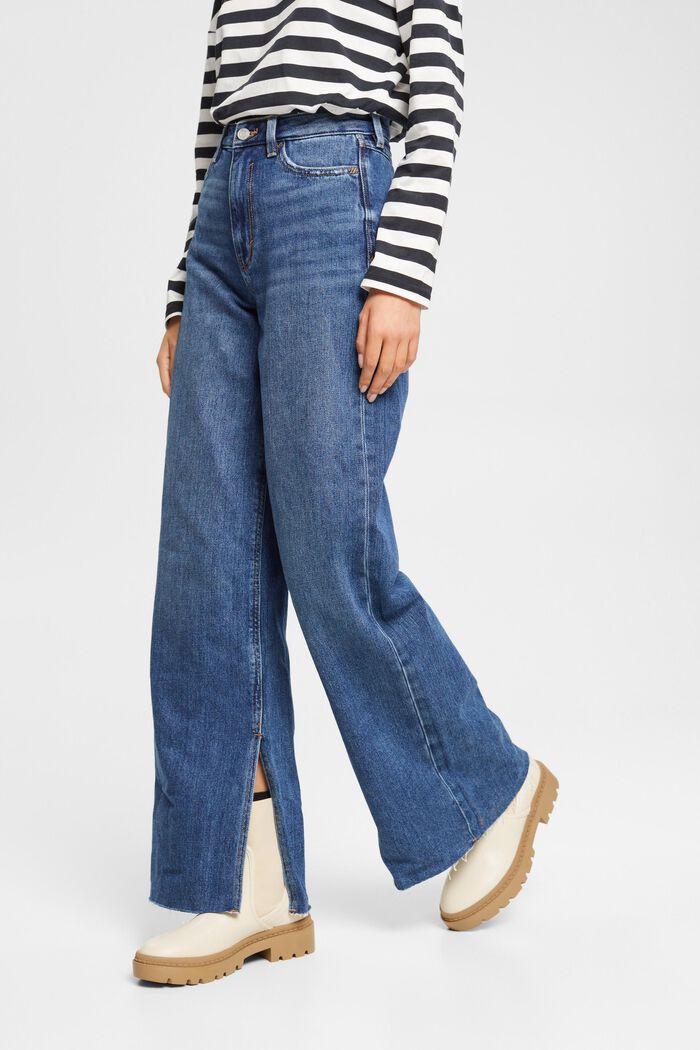 Jeans mit weitem Bein