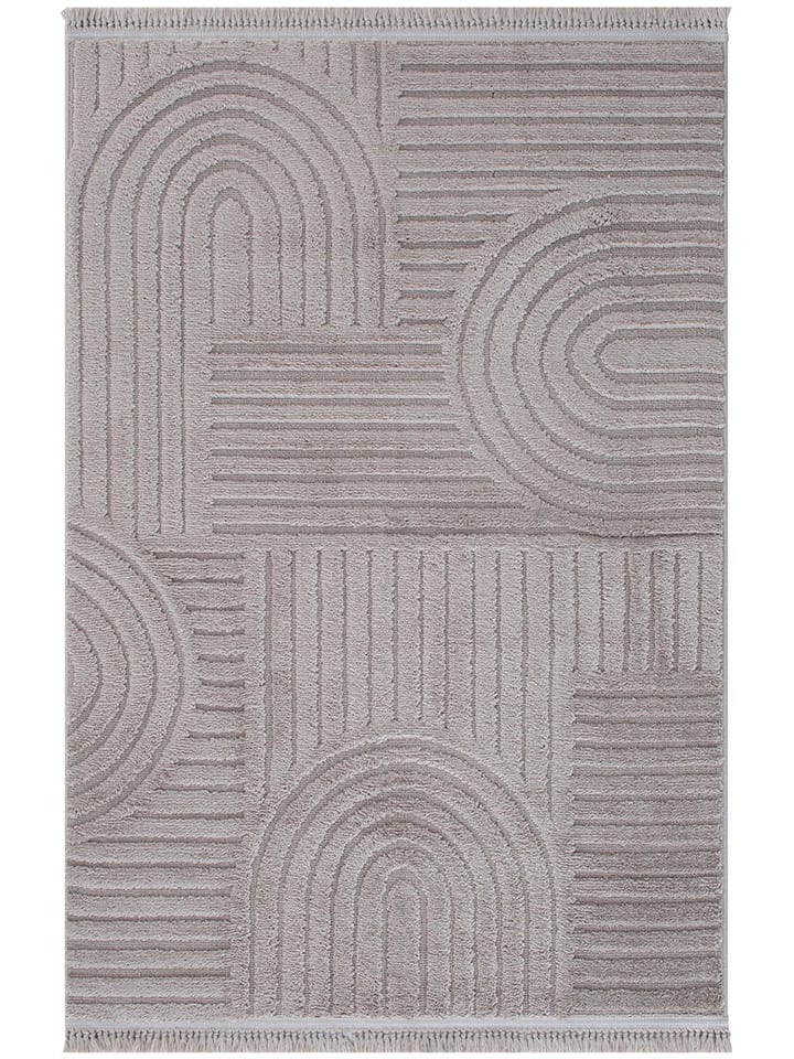 ABERTO DESIGN Kurzflor-Teppich in Hellbraun - (L)150 x (B)80 cm günstig kaufen