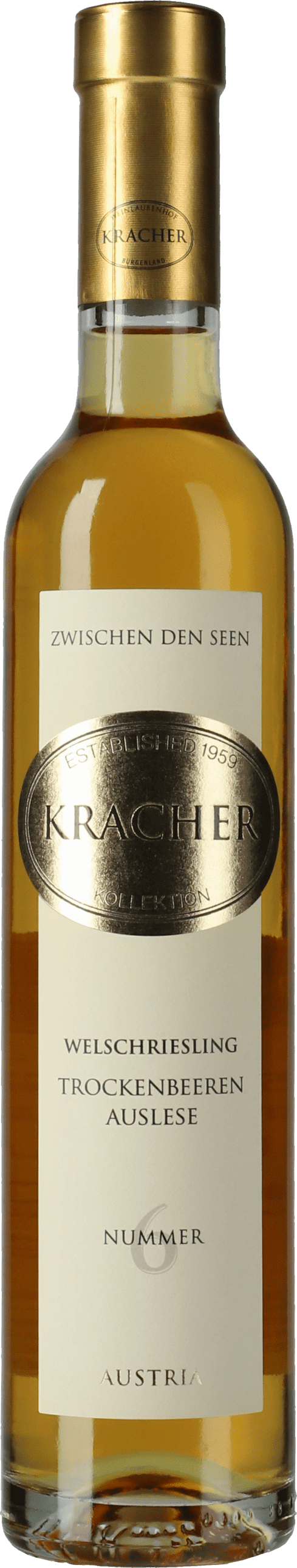 Kracher - Weinlaubenhof: Welschriesling Trockenbeerenauslese No. 6 Zwischen den Seen 2019