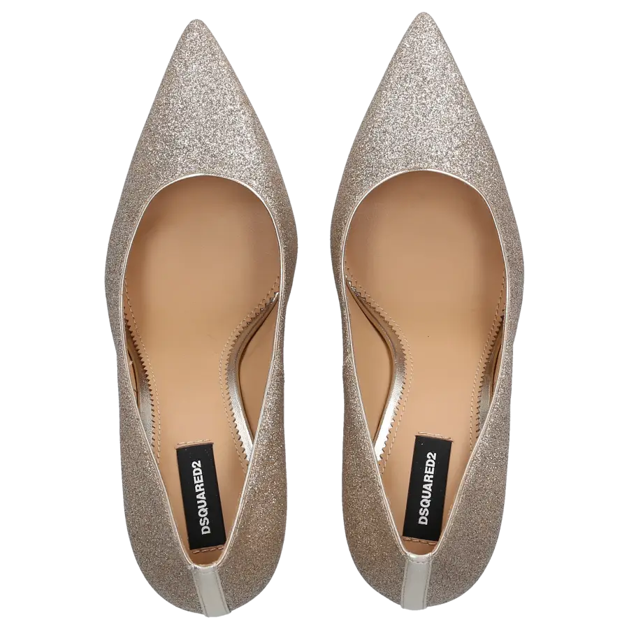 Dsquared2 - Pumps BASIC Stoff Glitzer gold - gold