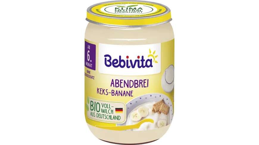 Bebivita Abendbrei Keks-Banane 190 g