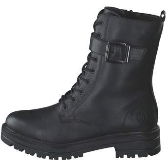 Remonte Schnürstiefelette in schwarz